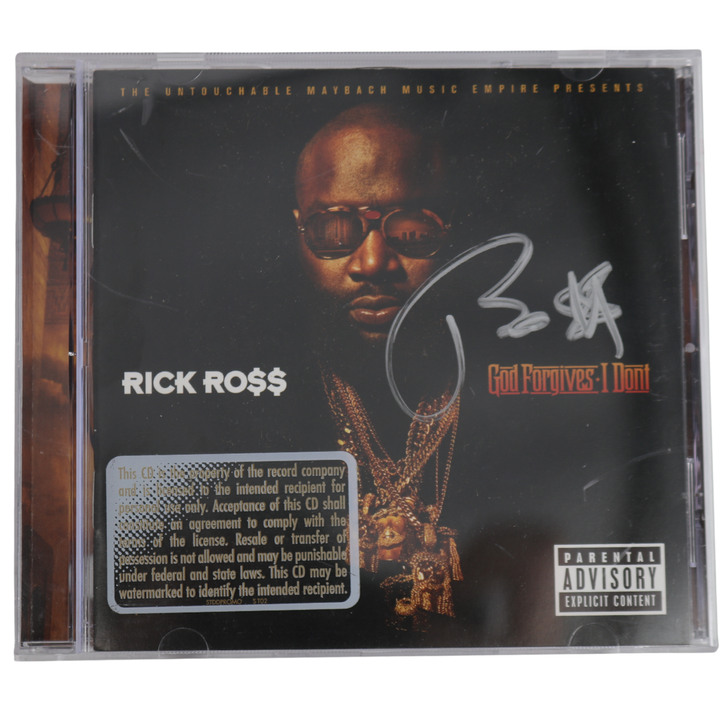 Rick Ross Autographed God Forgives, I Don't CD