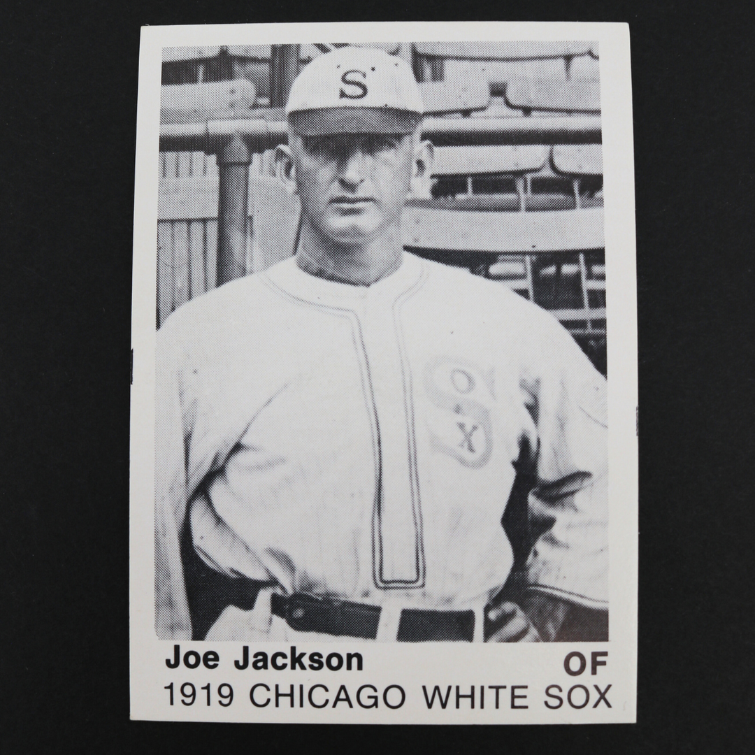 Joe Jackson Chicago White Sox 1975 TCMA Baseball Card