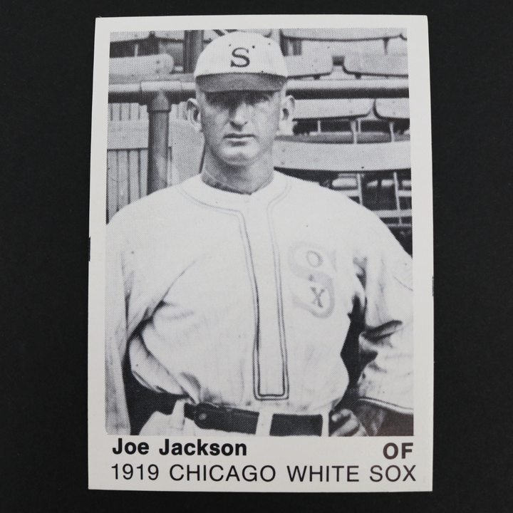 Joe Jackson Chicago White Sox 1975 TCMA Baseball Card