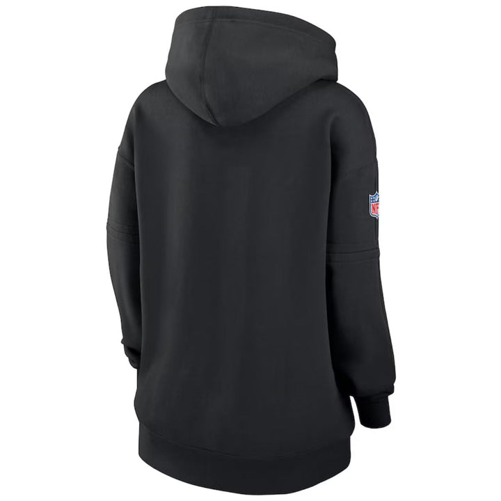 Dallas Cowboys Black Nike Crucial Catch Intercept Cancer Hoodie