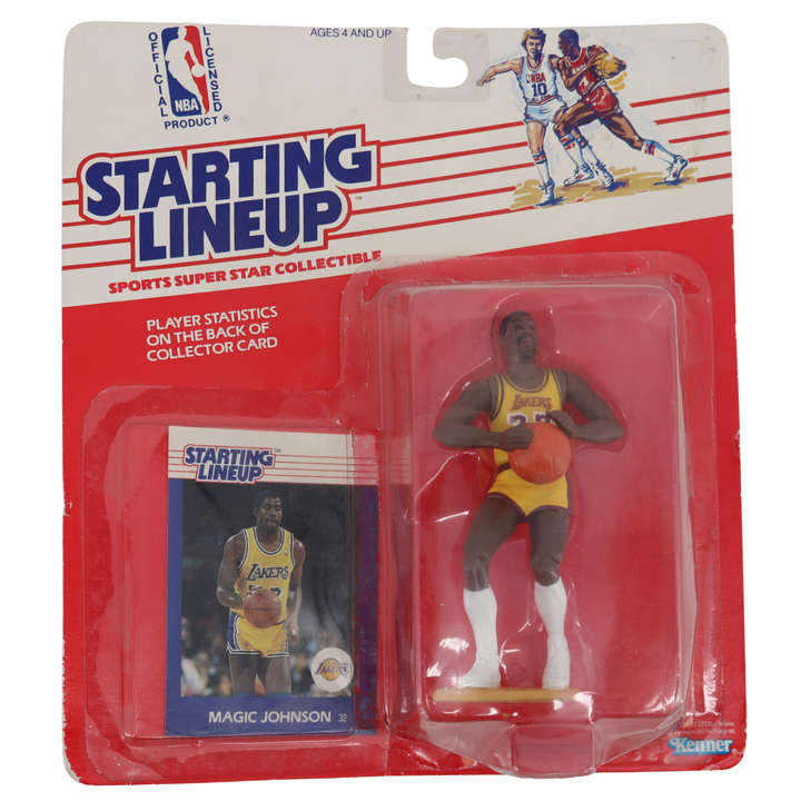 Lot of 4 NBA Starting Lineup Figures