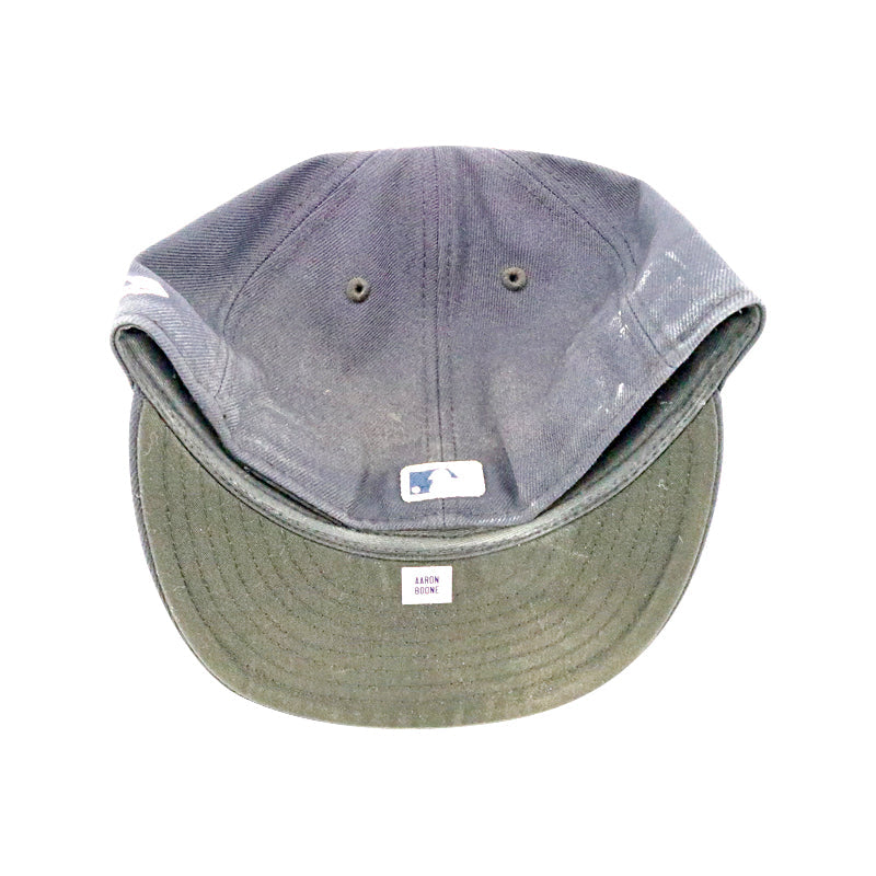 Aaron Boone New York Yankees Autographed Signed 2024 Game Used Yankee Hat - Sz 7 (A) (Aaron Boone LOA)