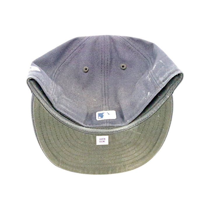 Aaron Boone New York Yankees Autographed Signed 2024 Game Used Yankee Hat - Sz 7 (A) (Aaron Boone LOA)