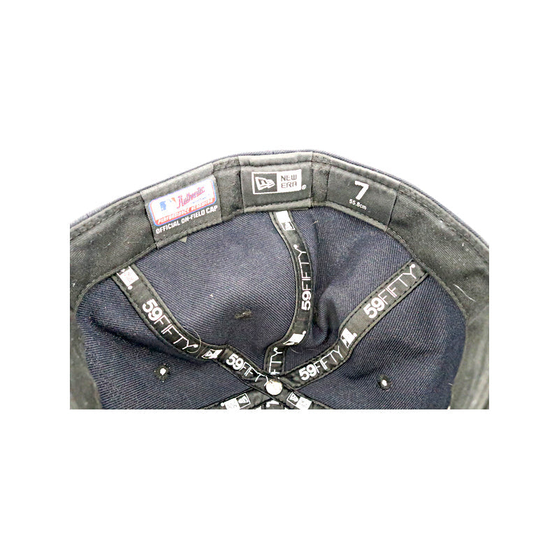 Aaron Boone New York Yankees Autographed Signed 2024 Game Used Yankee Hat - Sz 7 (B) (Aaron Boone LOA)