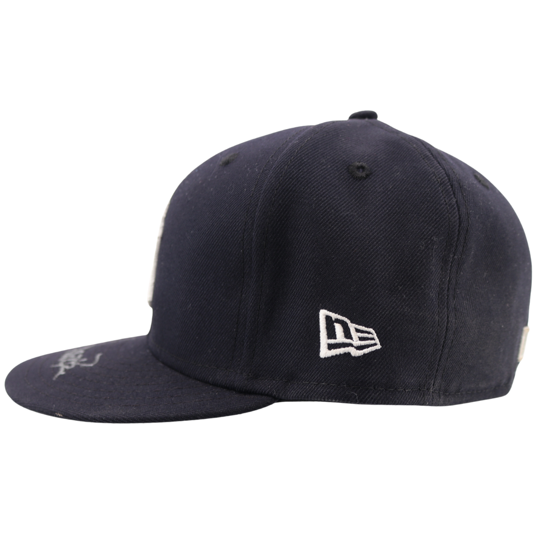 Aaron Boone Yankees Autographed Game Used 2025 Regular Season Hat-1 (CX Auth)