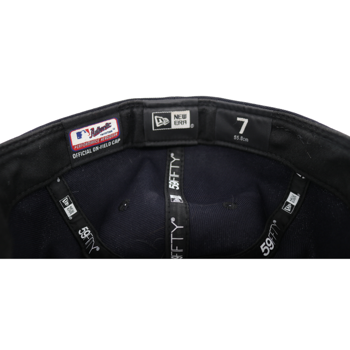 Aaron Boone Yankees Autographed Game Used 2025 Regular Season Hat-1 (CX Auth)