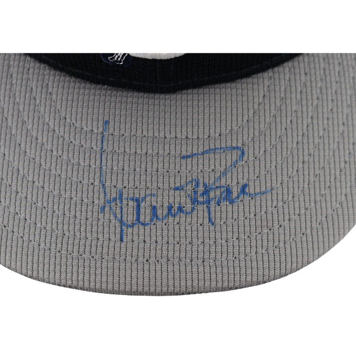 Aaron Boone Yankees Autographed Game Used 2025 Road Batting Practice Hat CX Auth