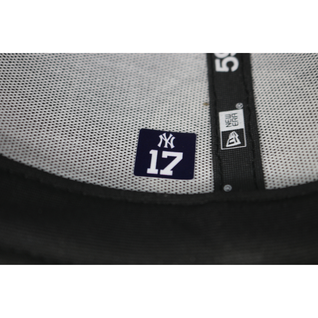 Aaron Boone Yankees Autographed Game Used 2025 Road Batting Practice Hat CX Auth