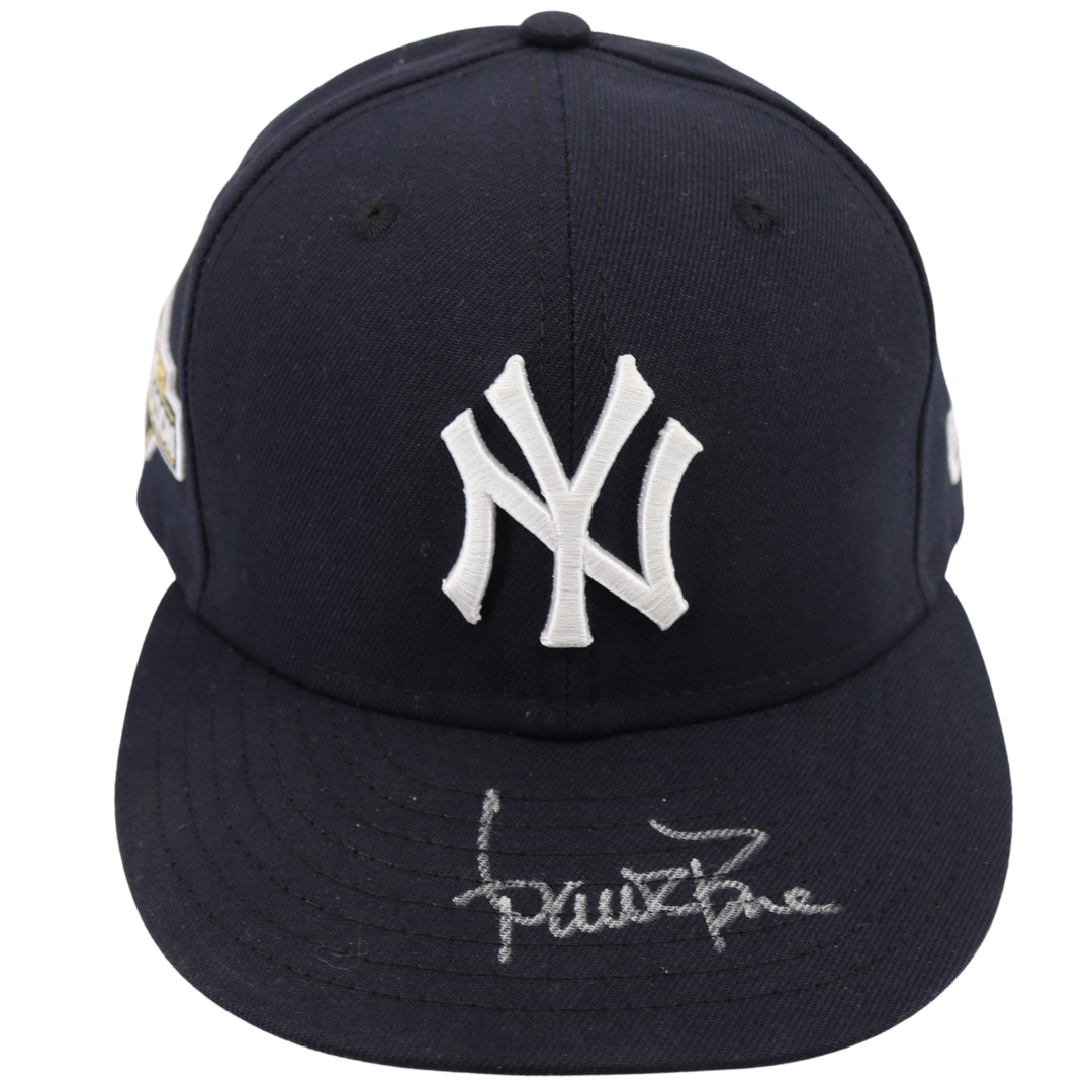 Aaron Boone New York Yankees Autographed Game Used 2025 Postseason Hat (CX Auth)