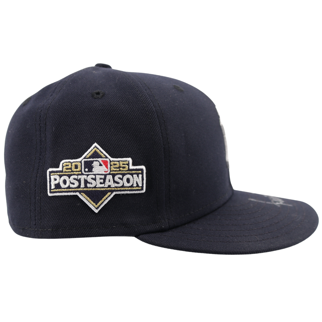 Aaron Boone New York Yankees Autographed Game Used 2025 Postseason Hat (CX Auth)