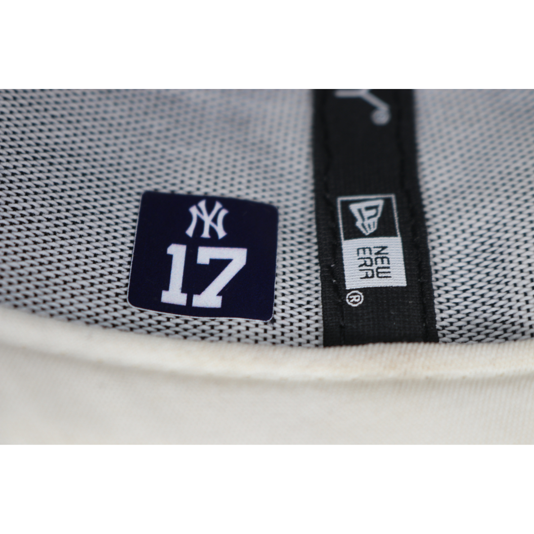 Aaron Boone New York Yankees Autographed Game Used 2025 Hall of Fame Hat CX Auth