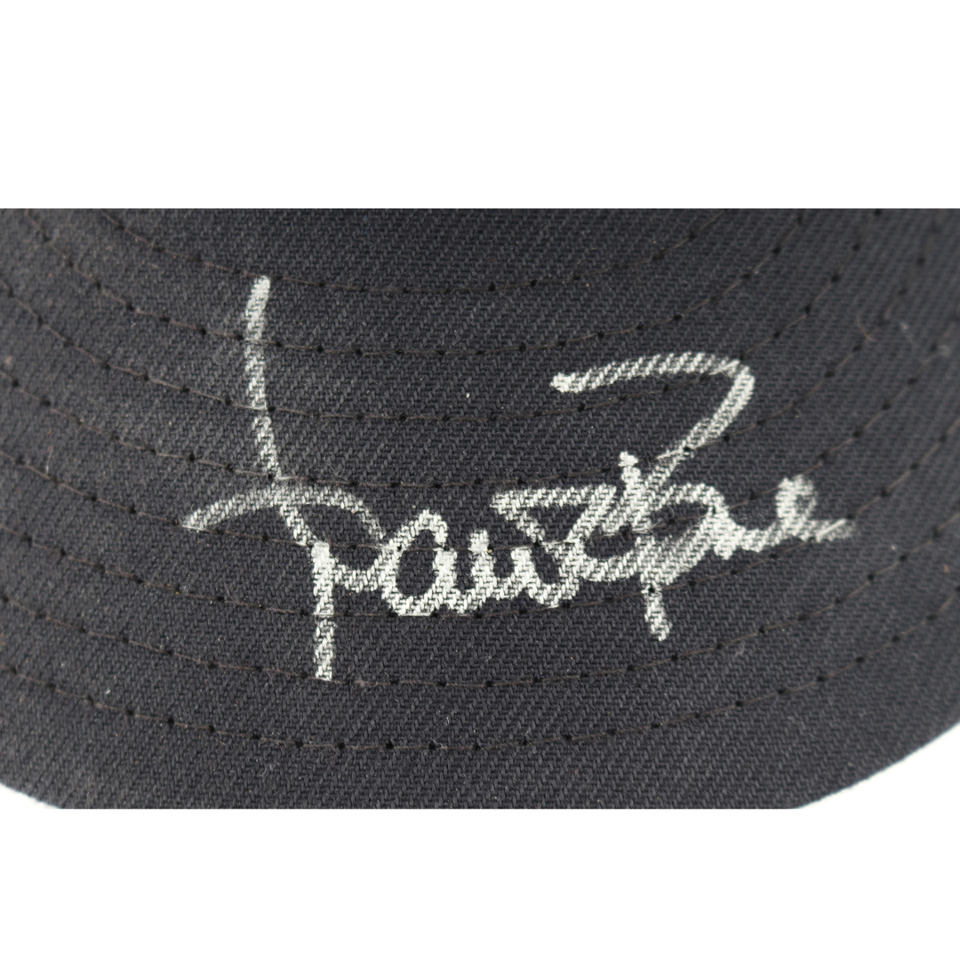 Aaron Boone Yankees Autographed Game Used 2025 Regular Season Hat-3 (CX Auth)