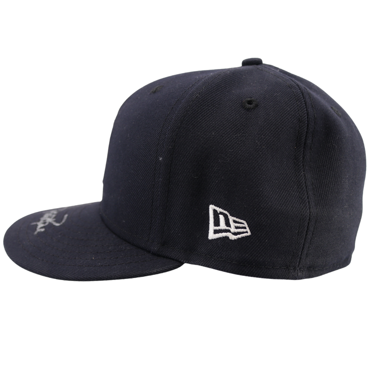 Aaron Boone Yankees Autographed Game Used 2025 Regular Season Hat-3 (CX Auth)