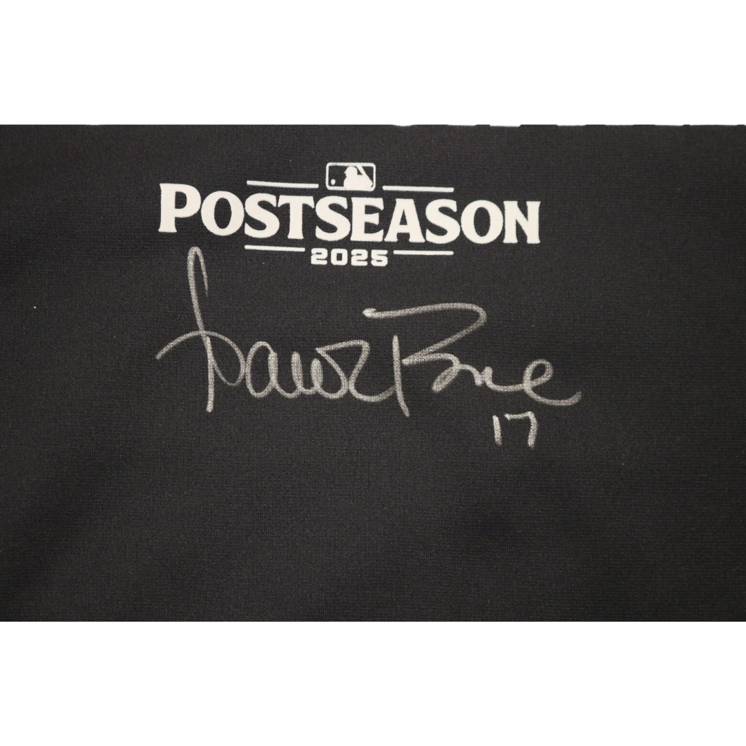 Aaron Boone New York Yankees Autographed Game Used 2025 Postseason Hoodie (CX)