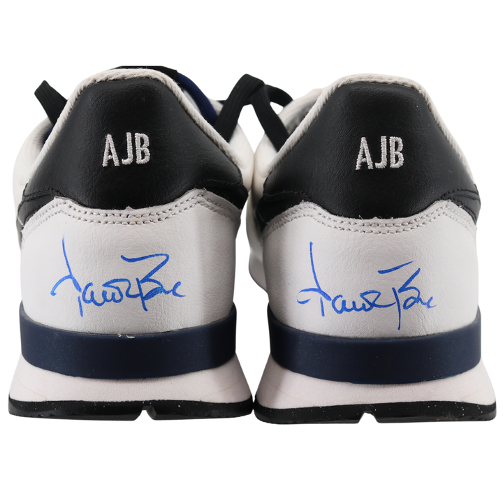 Aaron Boone Yankees Autographed 2025 Game Used White/Navy Nike AJB Shoes CX Auth