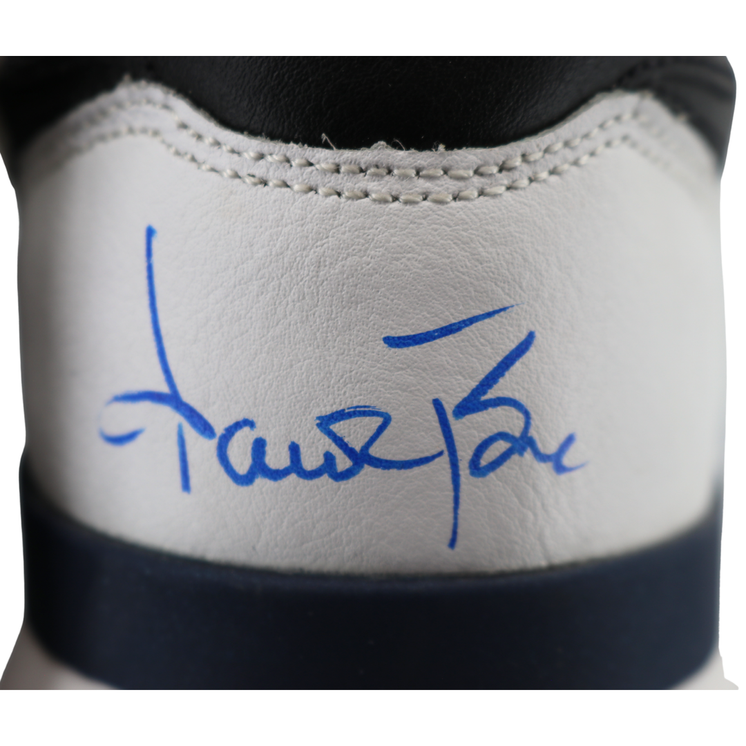 Aaron Boone Yankees Autographed 2025 Game Used White/Navy Nike AJB Shoes CX Auth