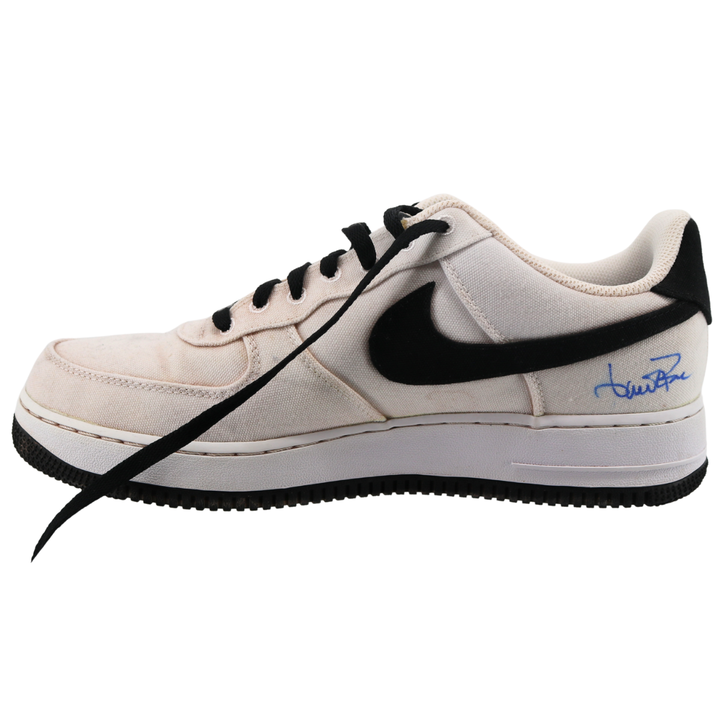 Aaron Boone Yankees Autographed 2025 Game Used Nike Air Force 1 Shoes (CX Auth)