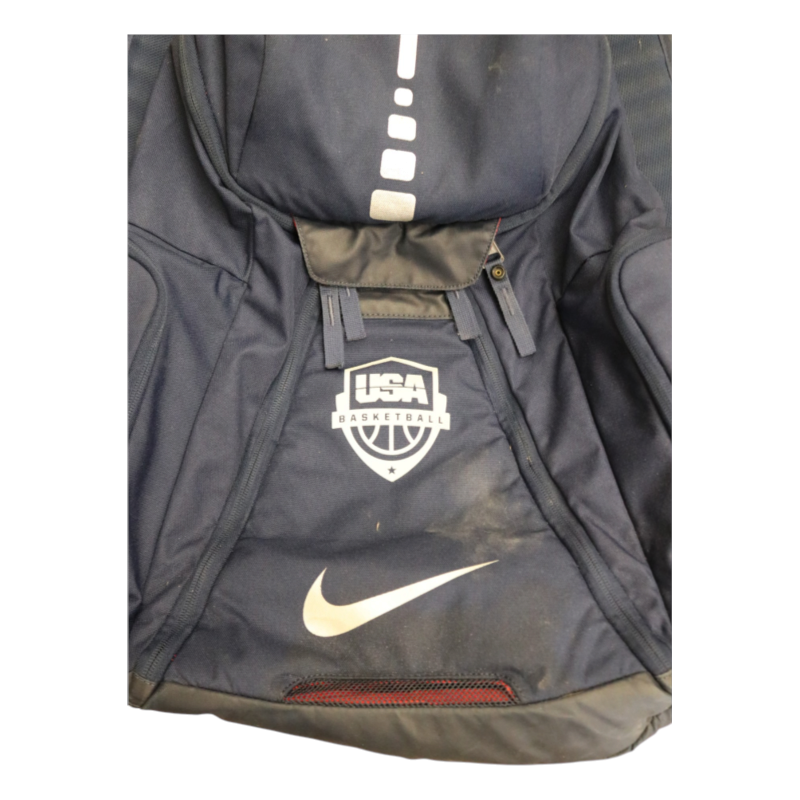 Cameron Brink Nike Team USA Issued Navy Backpack (Brandon Steiner LOA)