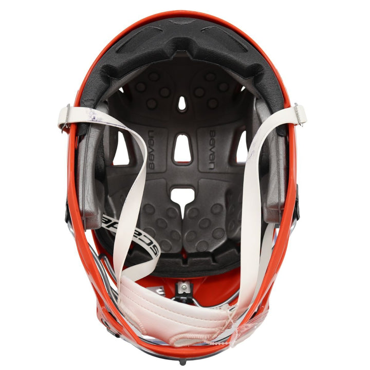John Desko Syracuse University Men's Lacrosse Cascade Pro-7 Helmet Autographed by Team Orange