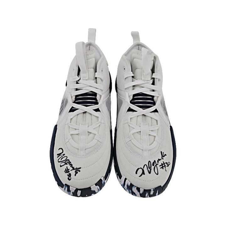Nneka Ogwumike Los Angeles Sparks Autographed 2023 WNBA All Star Game - Game Issued Adidas Exhibit Select White/Navy Sz 13 Sneakers