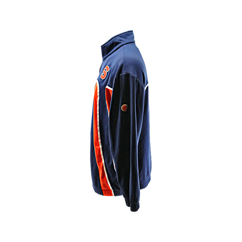 2009-10 Syracuse University Orange Basketball Navy Nike Brandon Triche Game Worn Warm Up Jacket (size XL)
