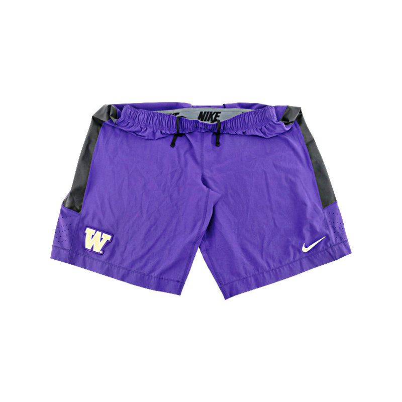 Nike Washington Huskies Purple Training Shorts Large L