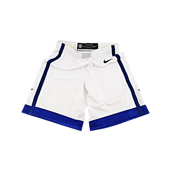Nike White Authentic Team USA 2020 Basketball Olympic Shorts size 38