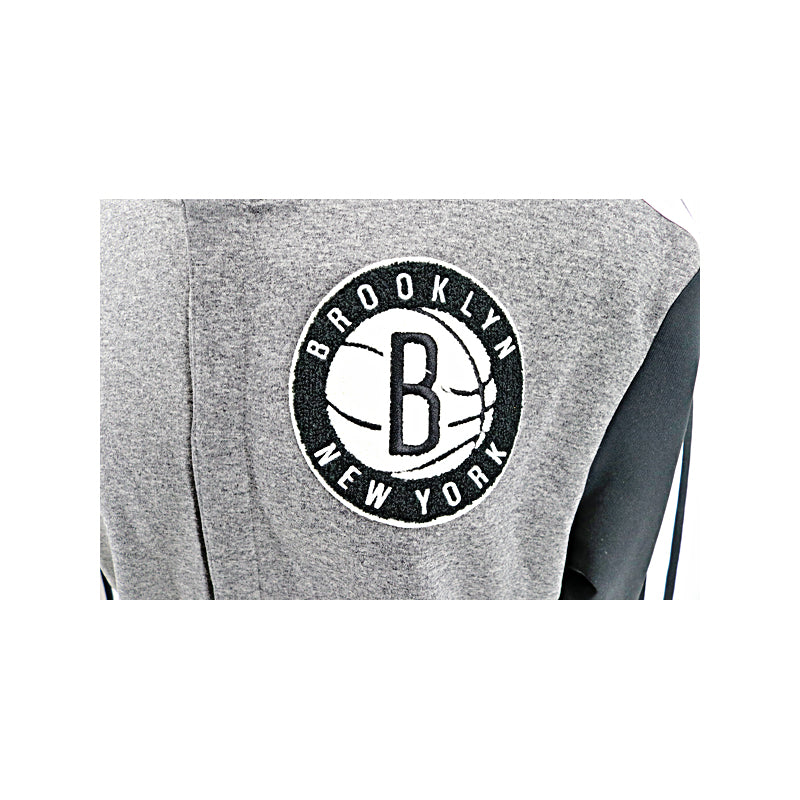 Adidas Brooklyn Nets Joe Harris Gray Authentic Team Issued Warm Up Jacket size Large L