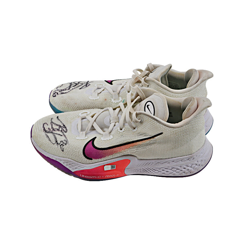 Breanna Stewart Seattle Storm Autographed Game Used Nike Air Zoom NXT Sneakers (Size 12)