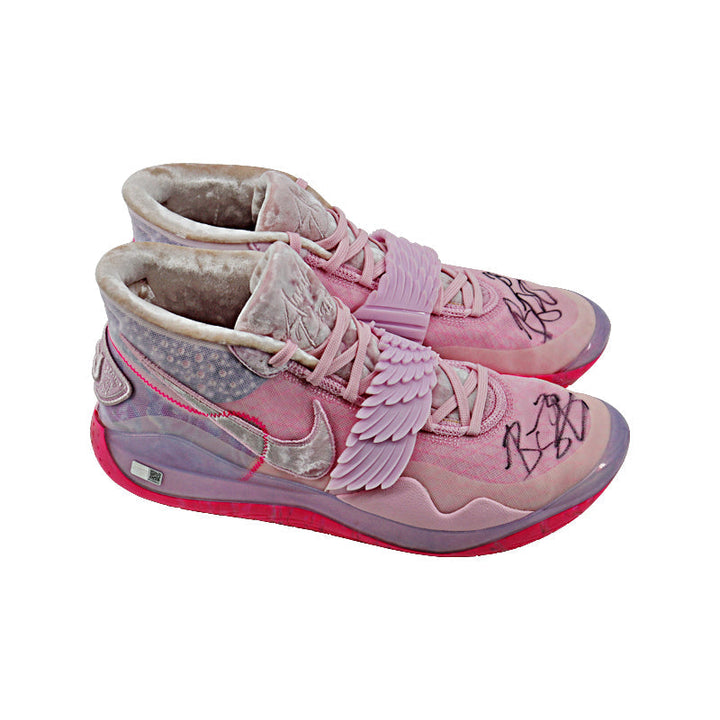Breanna Stewart Seattle Storm Autographed Game Used Nike KD 12 Aunt Pearl Sneakers (Size 12.5)