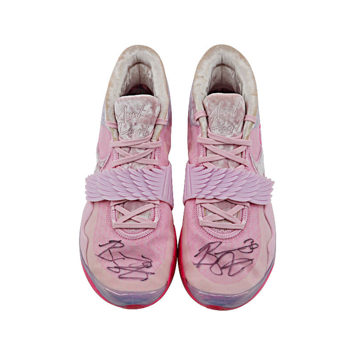 Breanna Stewart Seattle Storm Autographed Game Used Nike KD 12 Aunt Pearl Sneakers (Size 12.5)