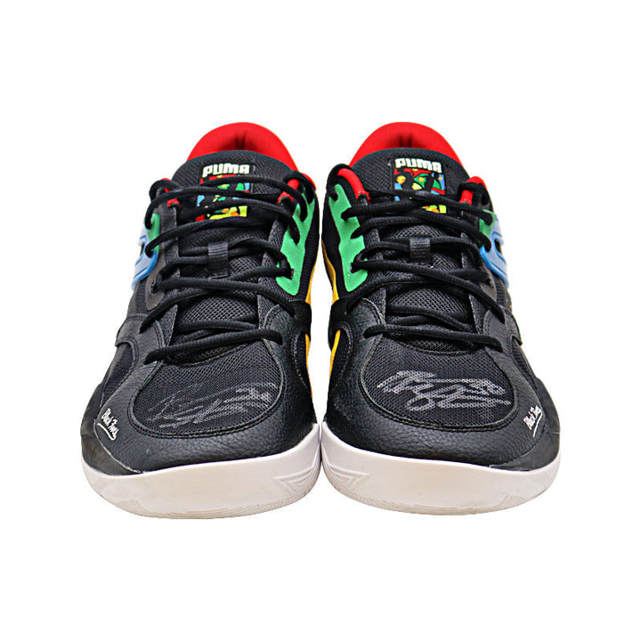 Breanna Stewart Seattle Storm Autographed 2022 WNBA Season Practice Worn Pair of Puma Athlete Sample Black Fives Sneakers (Stewart LOA)