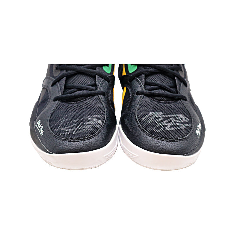 Breanna Stewart Seattle Storm Autographed 2022 WNBA Season Practice Worn Pair of Puma Athlete Sample Black Fives Sneakers (Stewart LOA)