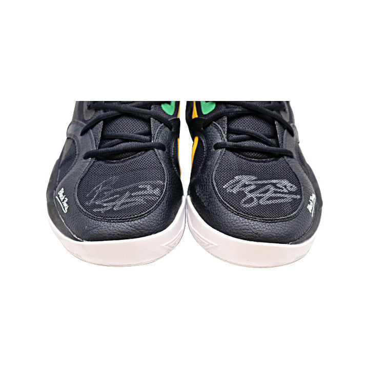 Breanna Stewart Seattle Storm Autographed 2022 WNBA Season Practice Worn Pair of Puma Athlete Sample Black Fives Sneakers (Stewart LOA)