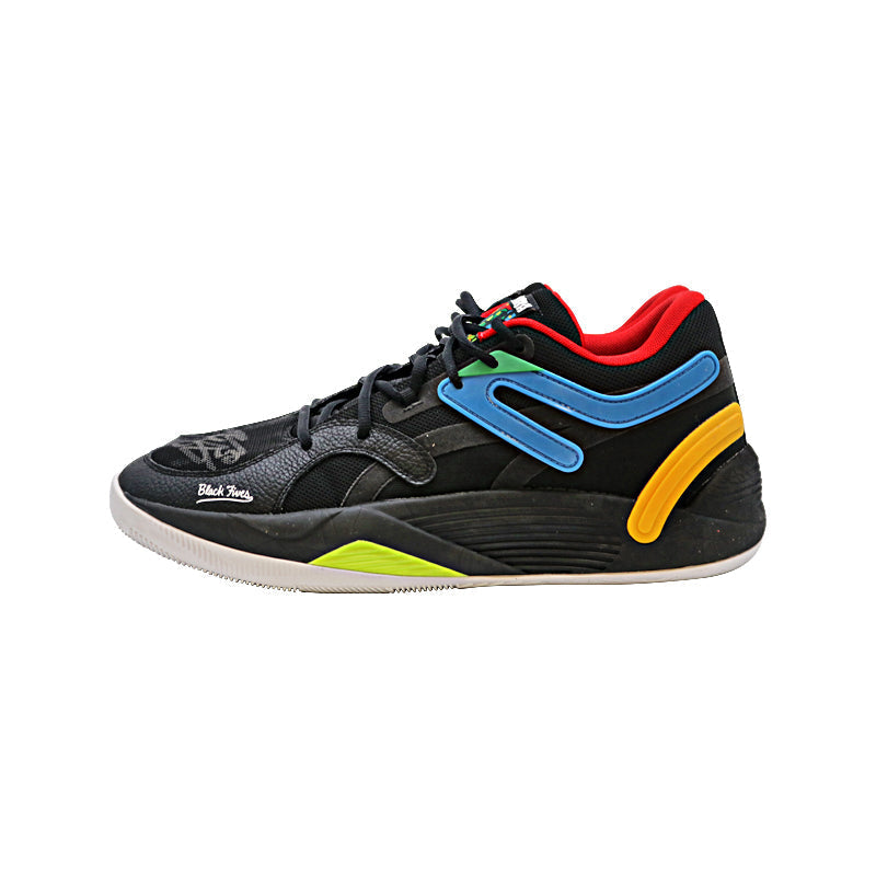 Breanna Stewart Seattle Storm Autographed 2022 WNBA Season Practice Worn Pair of Puma Athlete Sample Black Fives Sneakers (Stewart LOA)