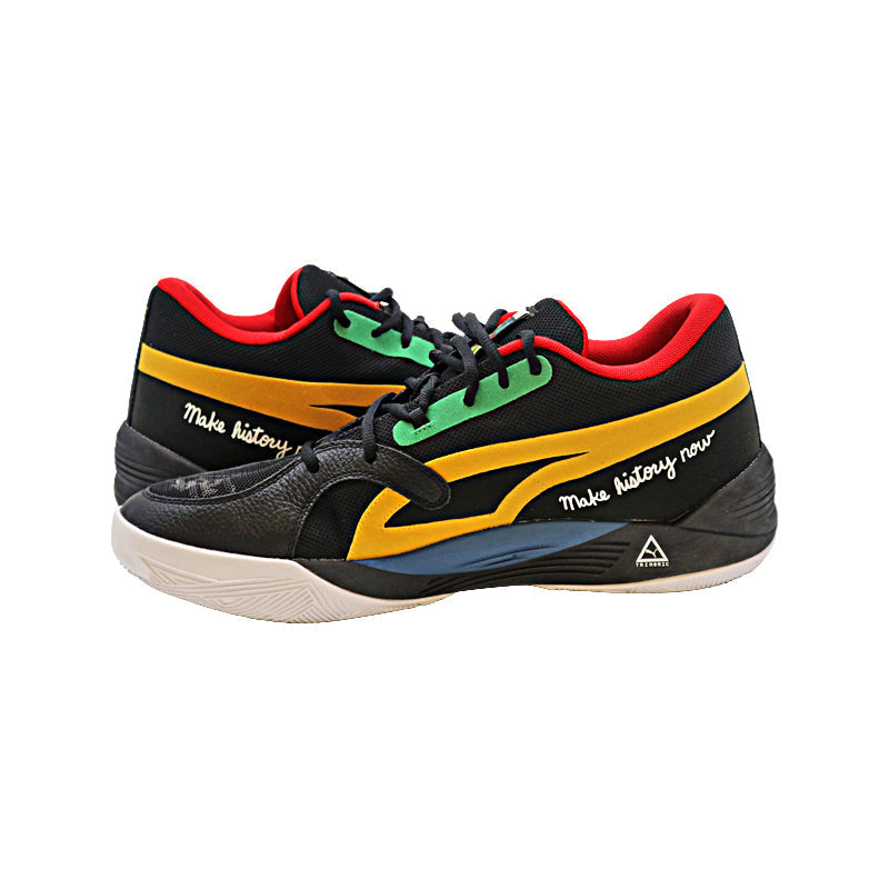 Breanna Stewart Seattle Storm Autographed 2022 WNBA Season Practice Worn Pair of Puma Athlete Sample Black Fives Sneakers (Stewart LOA)