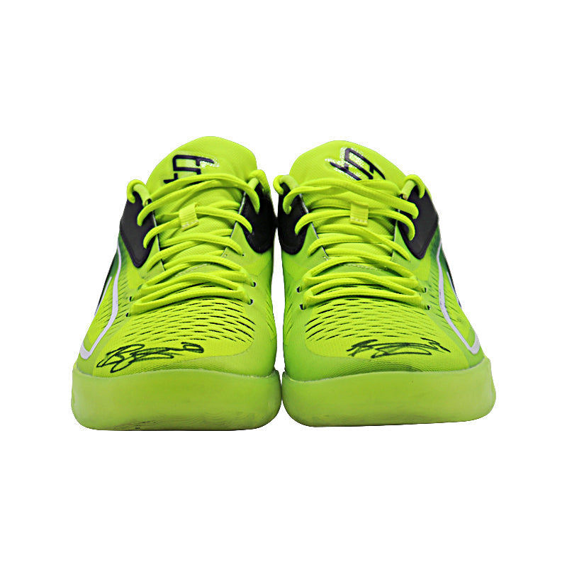 Breanna Stewart Seattle Storm Autographed 2022-23 Turkish League Season Game Worn Pair of Puma Lime/Black Athlete Exclusive Sneakers (Stewart LOA)