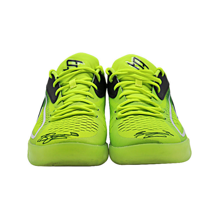 Breanna Stewart Seattle Storm Autographed 2022-23 Turkish League Season Game Worn Pair of Puma Lime/Black Athlete Exclusive Sneakers (Stewart LOA)