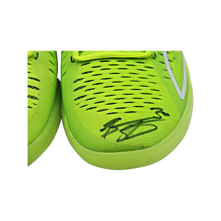 Breanna Stewart Seattle Storm Autographed 2022-23 Turkish League Season Game Worn Pair of Puma Lime/Black Athlete Exclusive Sneakers (Stewart LOA)