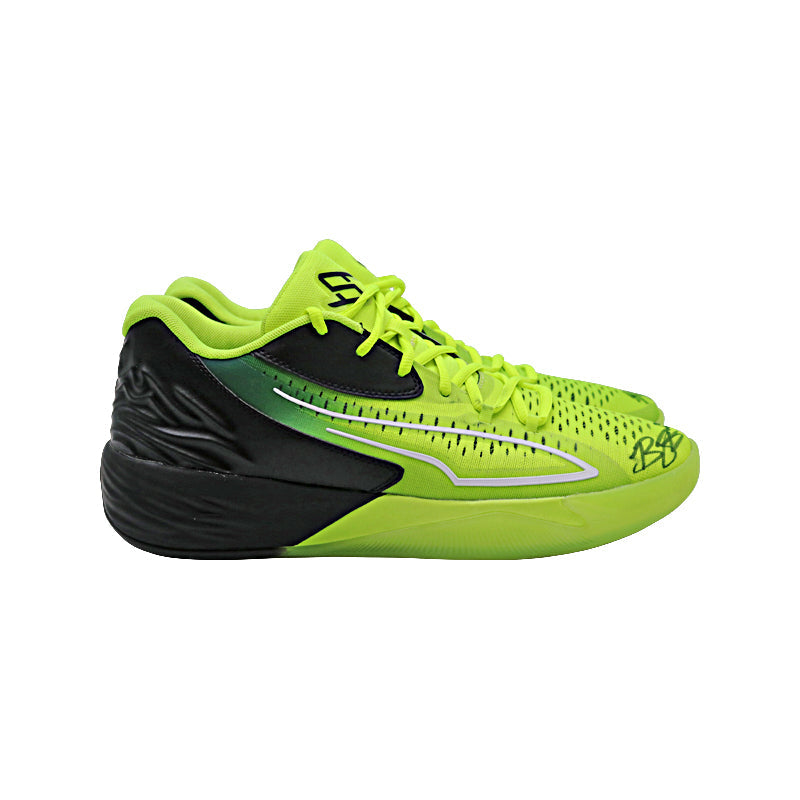 Breanna Stewart Seattle Storm Autographed 2022-23 Turkish League Season Game Worn Pair of Puma Lime/Black Athlete Exclusive Sneakers (Stewart LOA)