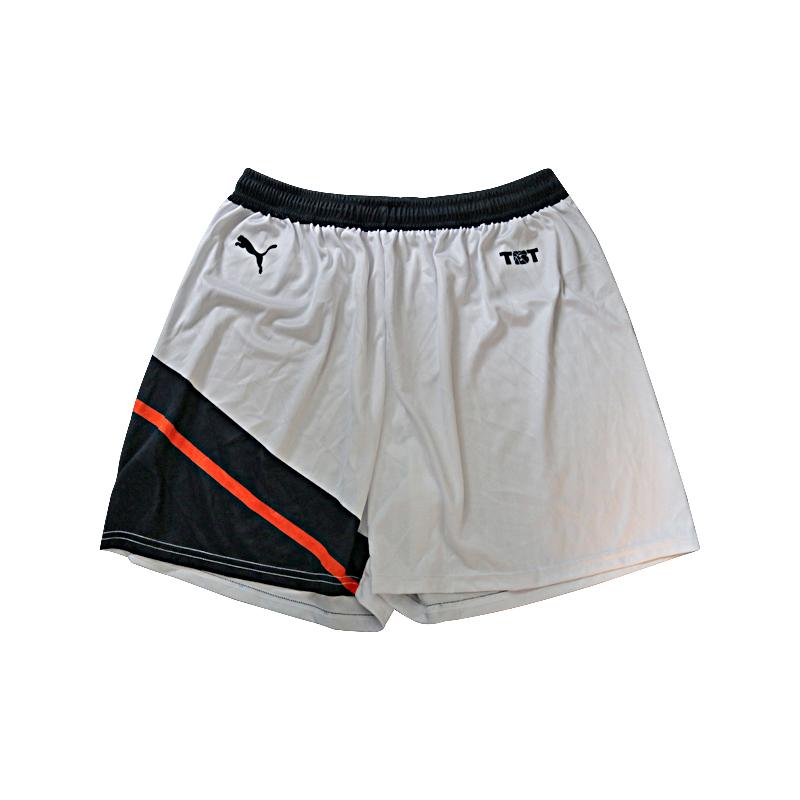 House of 'Paign TBT Team Issued White/Navy/Orange Shorts (Size XL)
