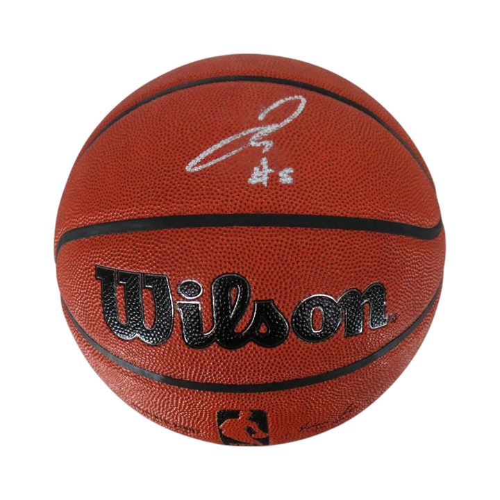 Jose Alvarado New York Knicks Autographed Wilson NBA Basketball CX Auth