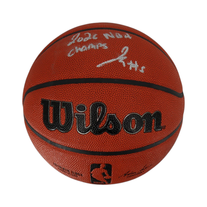 Jose Alvarado New York Knicks Autographed Inscribed Wilson NBA Basketball CX Auth