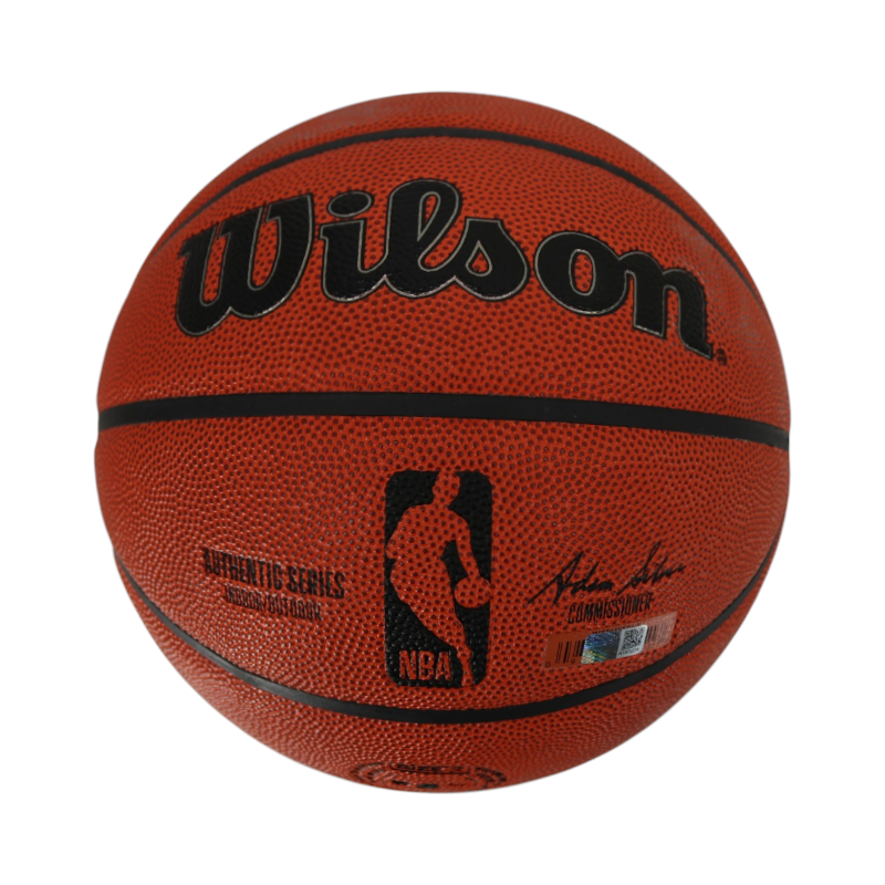 Jose Alvarado New York Knicks Autographed Inscribed Wilson NBA Basketball CX Auth