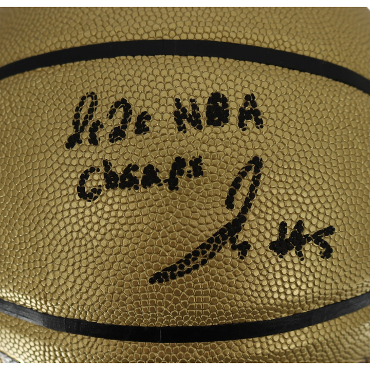 Jose Alvarado New York Knicks Autographed Inscribed Gold Edition NBA Basketball CX Auth