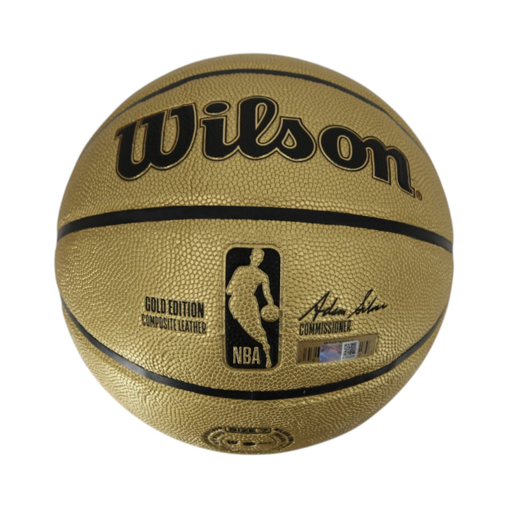 Jose Alvarado New York Knicks Autographed Inscribed Gold Edition NBA Basketball CX Auth