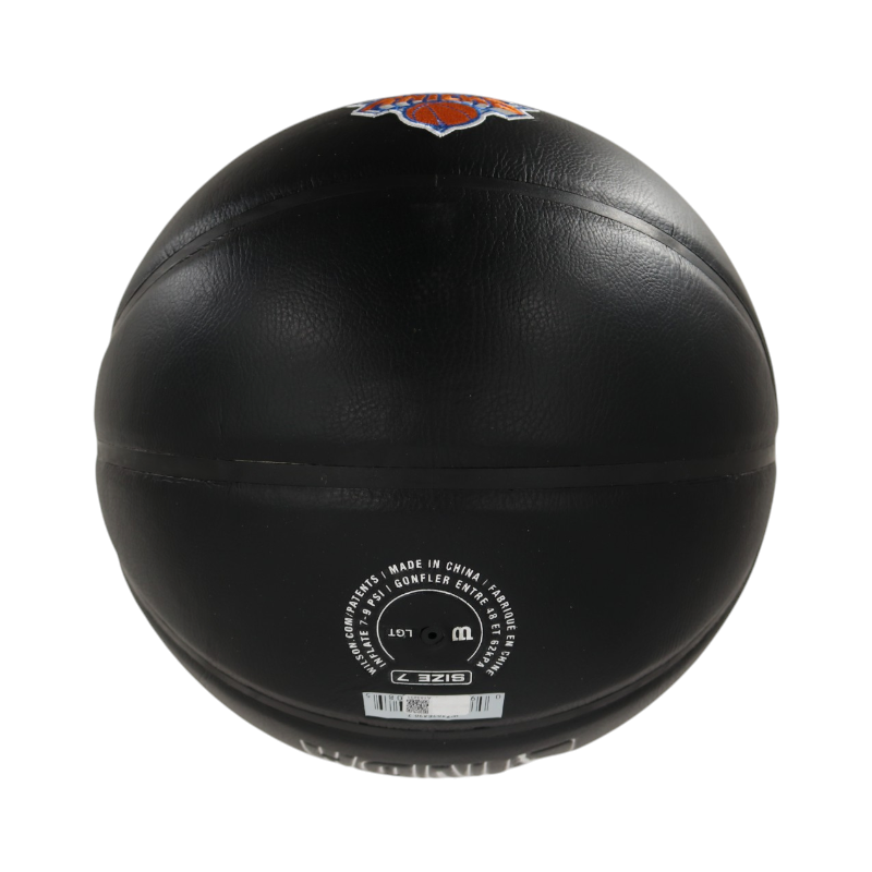 Jose Alvarado New York Knicks Autographed Black Knicks Logo NBA Basketball CX Auth
