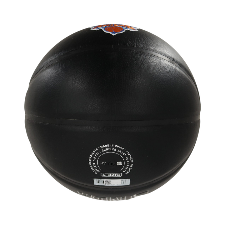 Jose Alvarado New York Knicks Autographed Black Knicks Logo NBA Basketball CX Auth