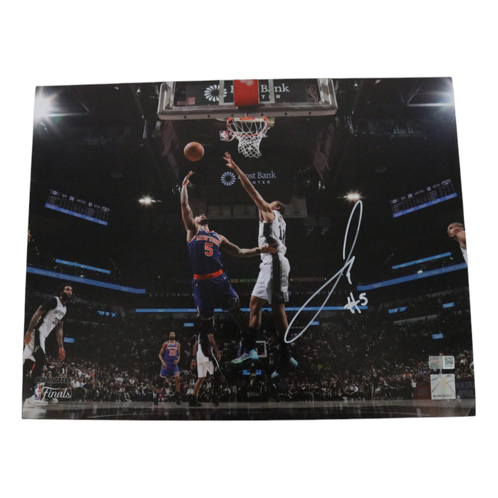 Jose Alvarado New York Knicks Autographed Layup 11x14 Photograph  CX Auth