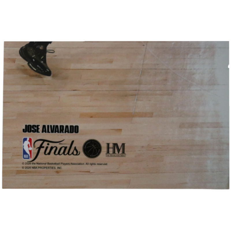 Jose Alvarado New York Knicks Autographed 11x14 Photograph with Fox CX Auth